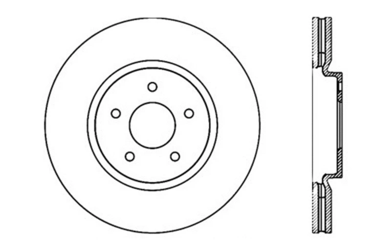 stoptech_128.42100L-6794e6d7bb057 StopTech Nissan 370z / Infiniti G37 SportStop Drilled Front Right Rotor