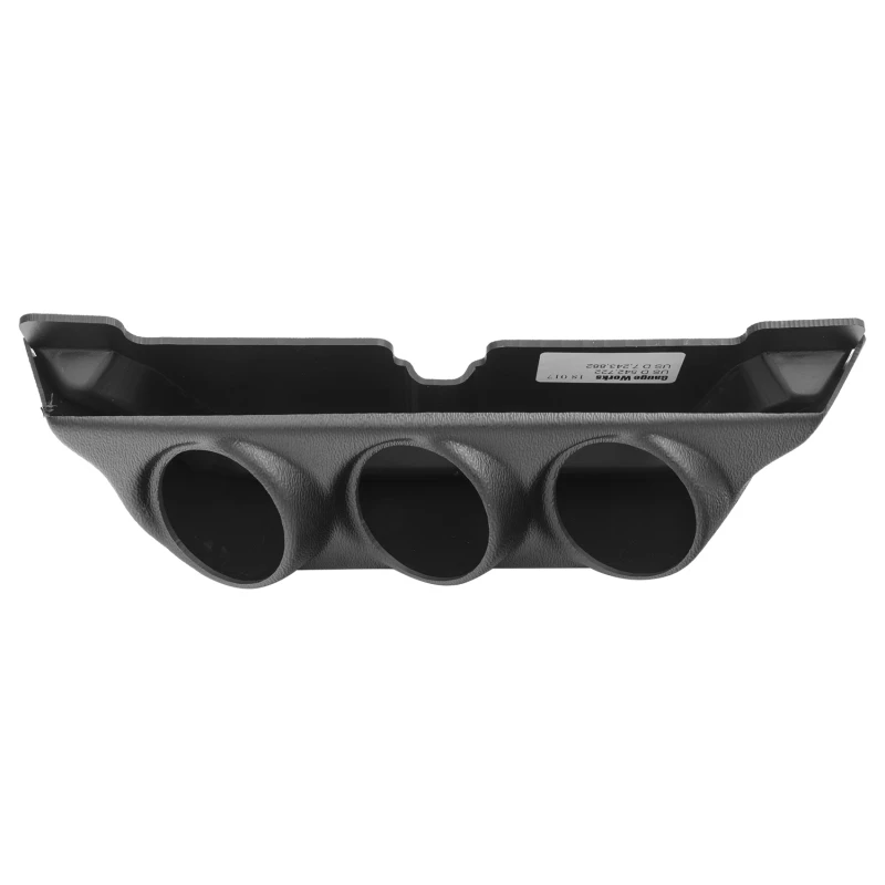 Autometer 99-07 Ford Super Duty / 03-07 Dodge Ram Schwarzes Triple Overhead-Konsole-Pod