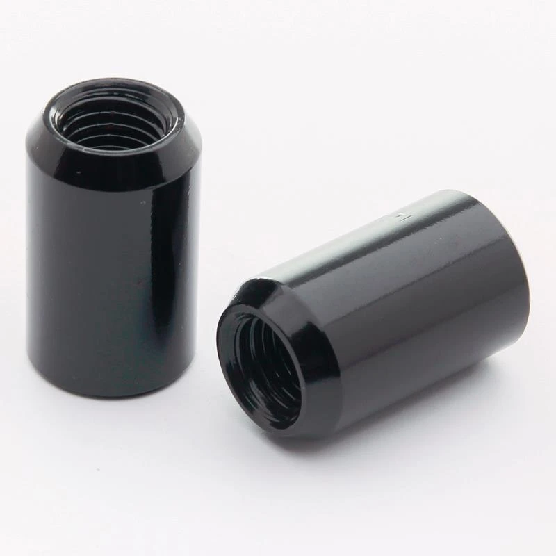 BLACK Star Stahl Radmuttern M14x1.5 Schwarz