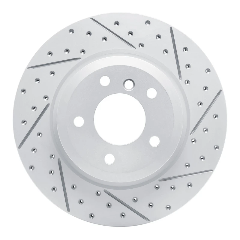 DFC 11-16 BMW Z4 Rear Right Drilled & Slotted Geoperformance Rotor
