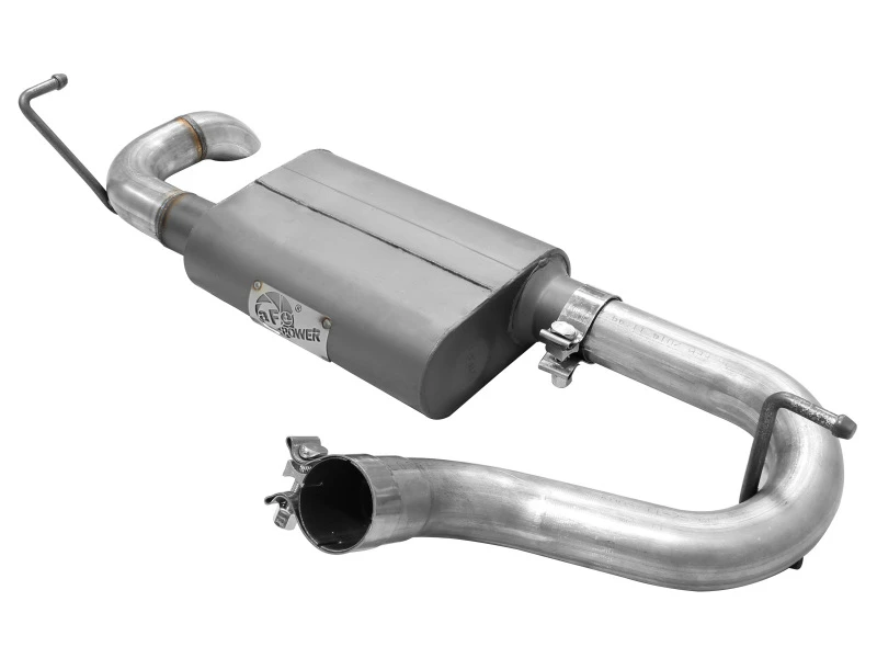 aFe Scorpion Abgasanlage Axle Back Aluminized Hi-Tuck 07-17 Jeep Wrangler JK V6 3.6/3.8L