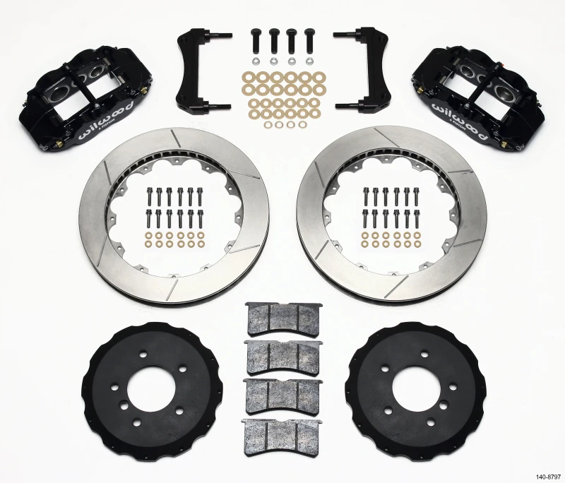 Wilwood Narrow Superlite 6R Vordere Hut Kit 13,06 Zoll E36 BMW M3