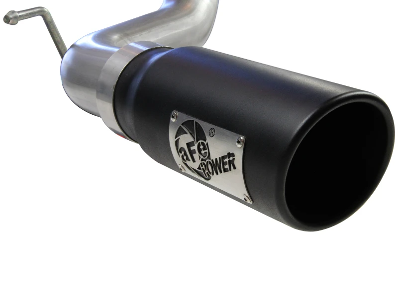 aFe MACH Force XP 3 Zoll Kat-Back Edelstahl Auspuffsystem mit schwarzer Spitze Toyota Tacoma 13-14 4.0L