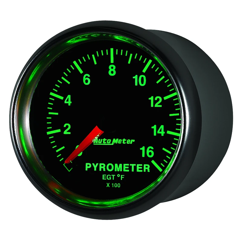 Autometer GS 0-1600 degree F Full Sweep Electronic Pyrometer Gauge