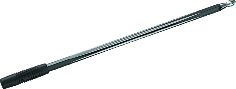 Kuryakyn Billet Antenne Hex/Gerillt Schwarz & Raw Aluminium
