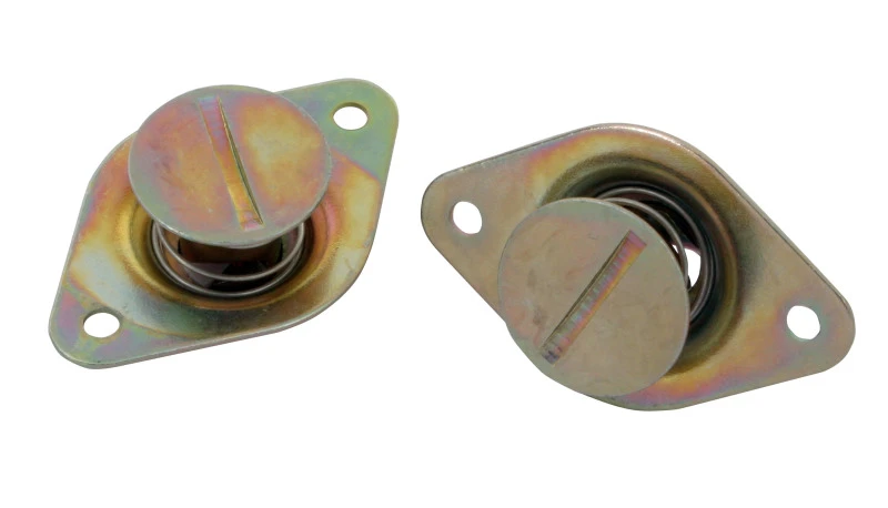 Moroso Quick Fastener - Selbstauswerfend - 7/16in x .500in - Stahl - Gold