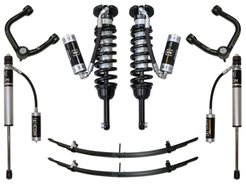 ICON 05-15 Toyota Tacoma 0-3,5 Zoll/2016+ Toyota Tacoma 0-2,75 Zoll Stg 4 Federungssystem mit Tubular Uca