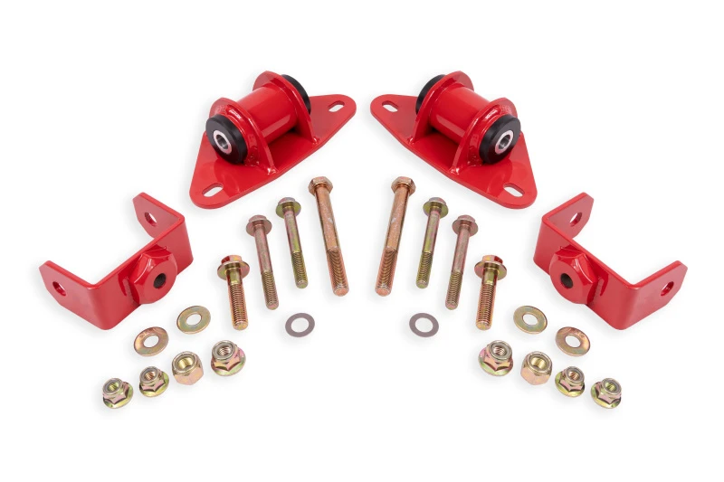 BMR 14-19 Chevrolet Corvette Motorhalter-Kit - Rot