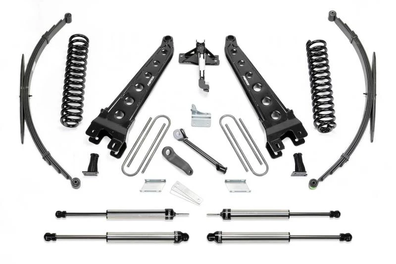 Fabtech 08-16 Ford F250/350 4WD 8-Zoll-Rad-Arm-System mit Coils & Rr Lf Sprngs & Dlss Shks