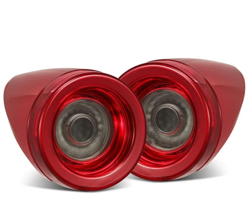 AlphaRex NOVA-Series Prismatic LED Tail Lights Red Smoke for 10-15 Ferrari 458