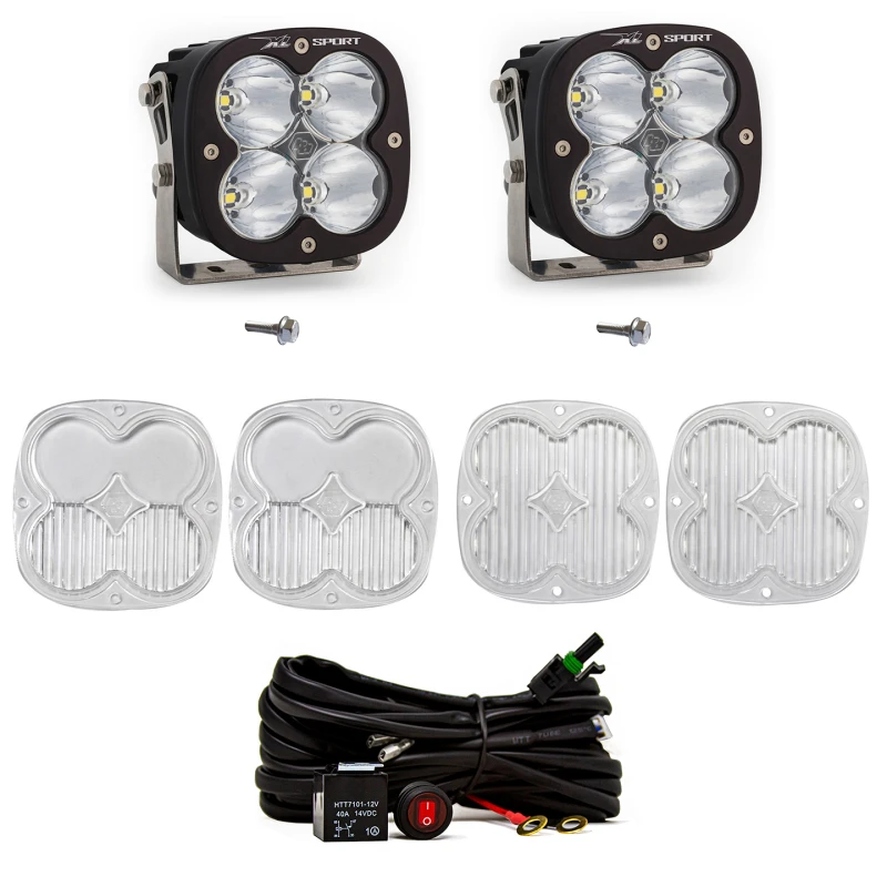 Baja Designs 2021+ Ford Bronco A-Pillar Light Kit XL Sport Spot