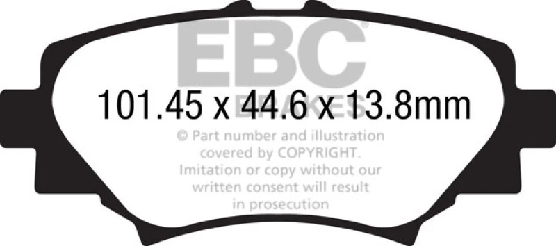 ebc_DP22186-67931f83e2ef3 EBC 14+ Mazda 3 2.0 (Japan Build) Redstuff Rear Brake Pads