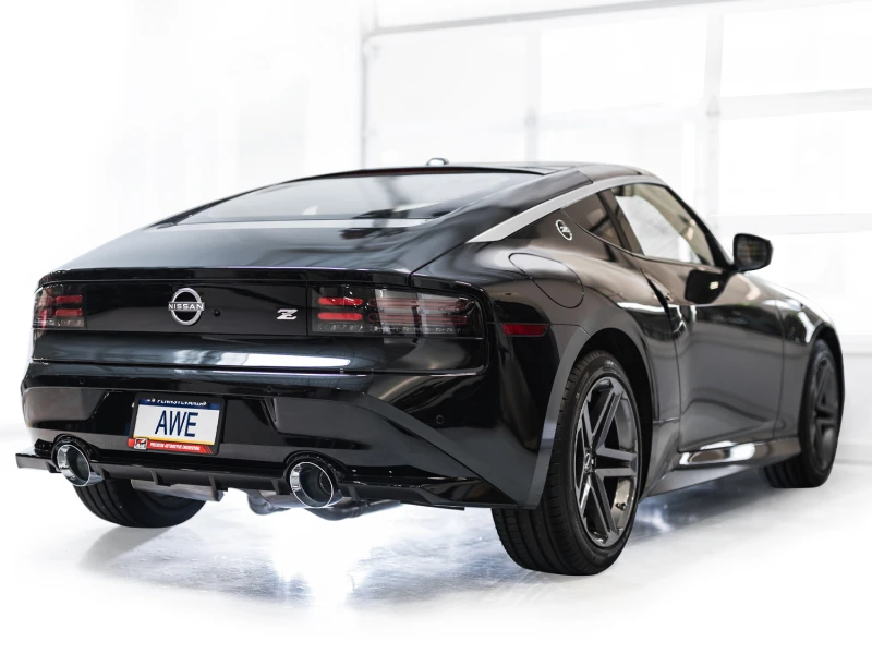 AWE 2023 Nissan Z RZ34 RWD Track Edition Catback Abgasanlage mit Chrom-Silber-Spitzen