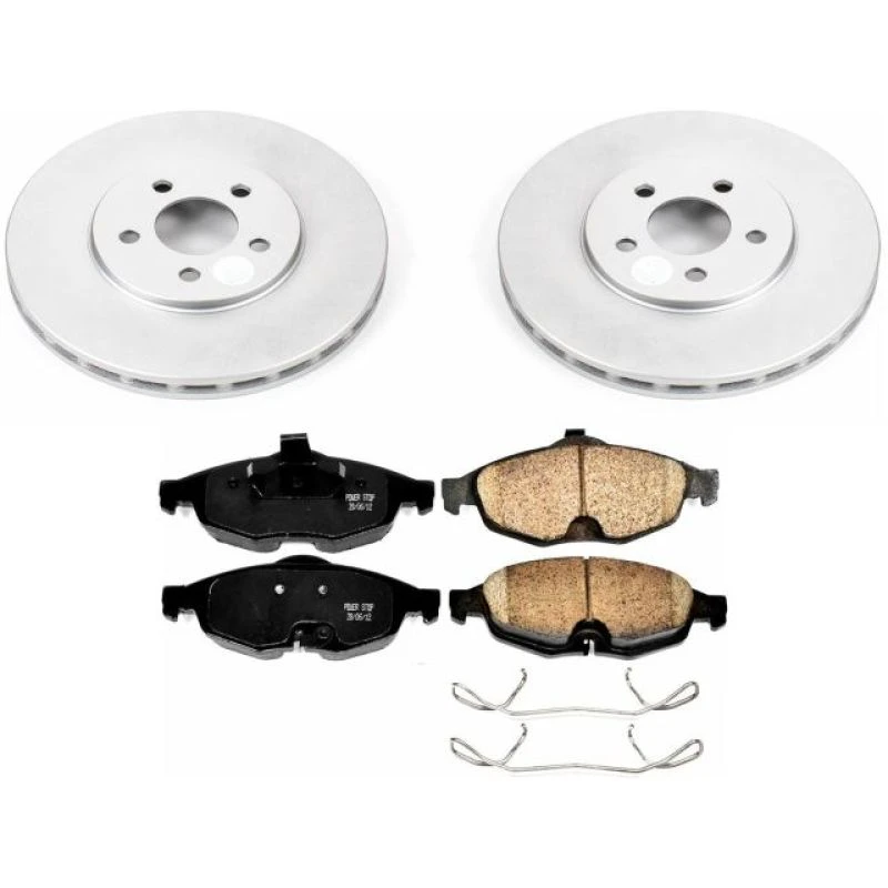 powerstop_CRK1684-67945e2a2f8c7 Power Stop 01-06 Chrysler Sebring Front Z17 Evolution Geomet Coated Brake Kit