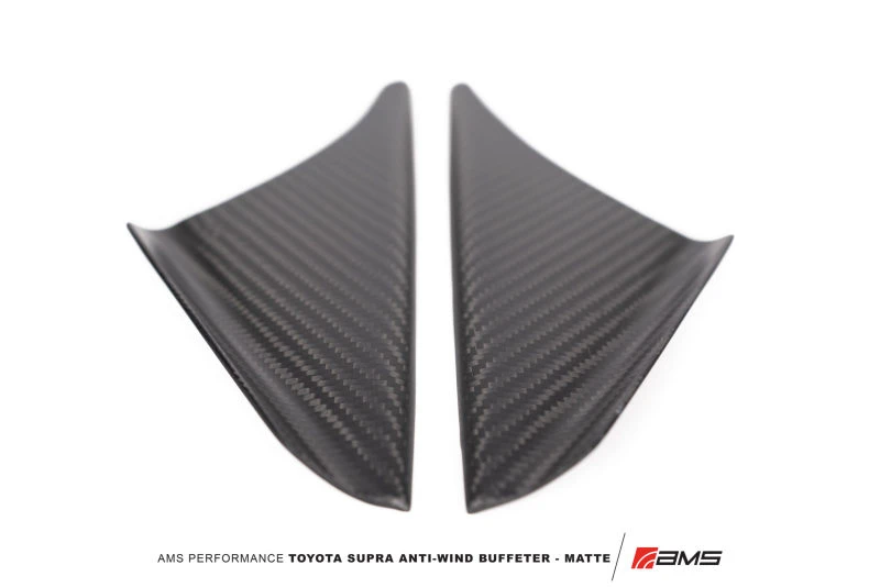 AMS Performance 2020+ Toyota GR Supra Anti-Wind Buffeting Kit - Matt Carbon