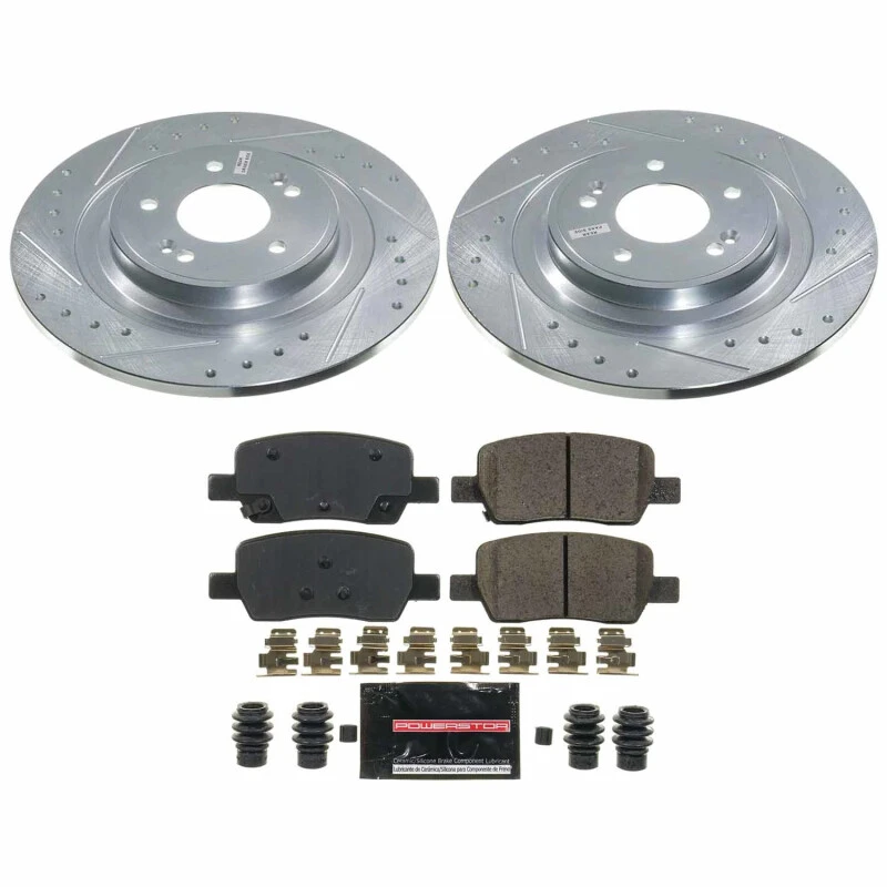 Power Stop 2022 Kia Carnival Rear Z23 Evolution Brake Kit