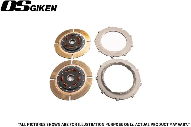 OS Giken TR Twin Plate Clutch Overhaul Kit für Toyota Supra MA70 7MGTE