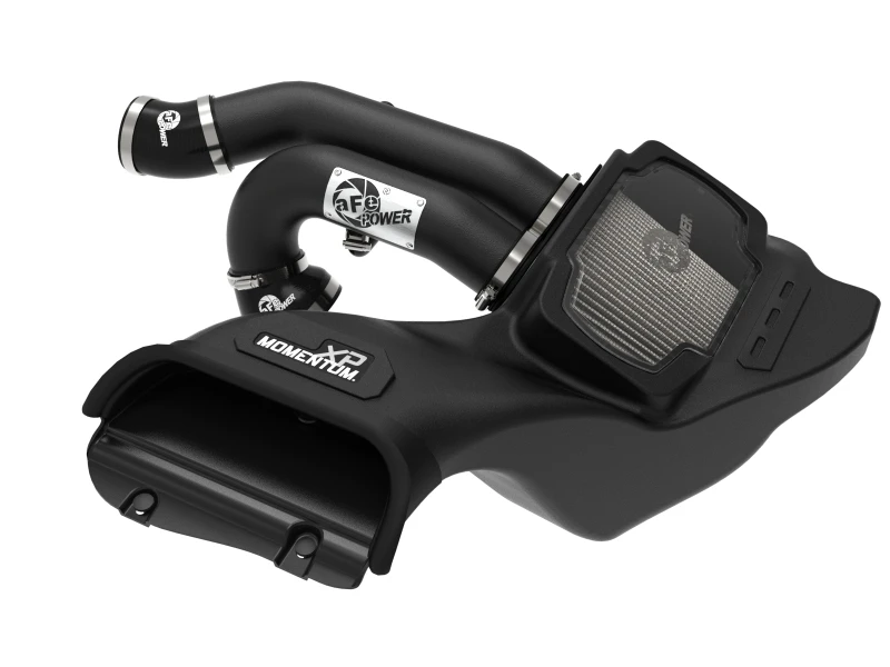 aFe 21-22 Ford F-150 Raptor V6-3.5L(tt) Momentum XP Kaltluft-Ansaugsystem Schwarz mit Pro Dry S Filter
