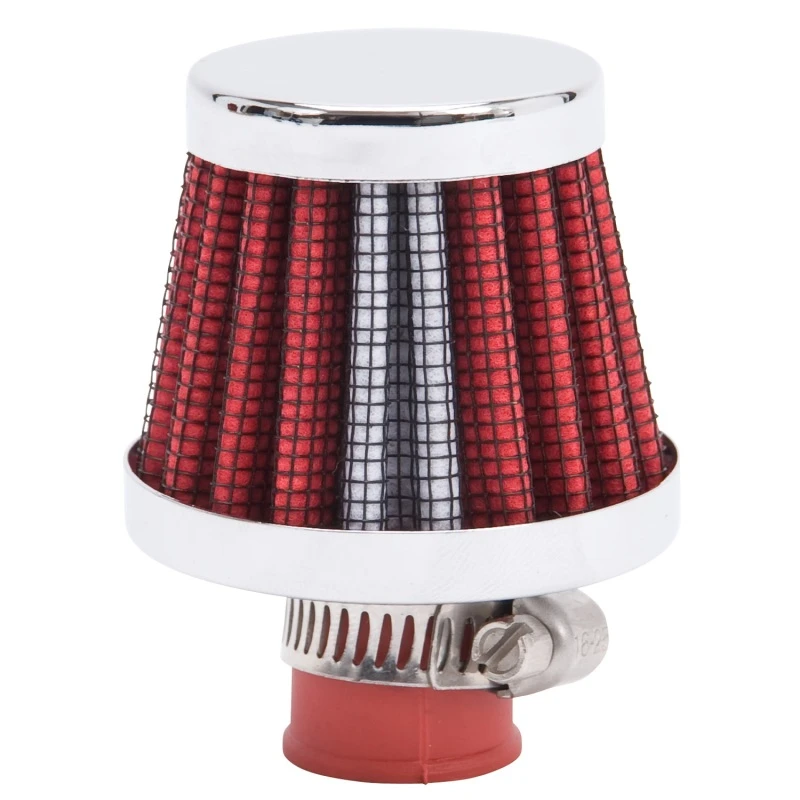 Edelbrock Ventildeckel-Atmer 9mm Einlass Rot/Chrom