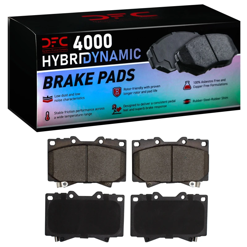 DFC 98-07 Toyota Land Cruiser Front 4000 Hybridynamic Brake Pads