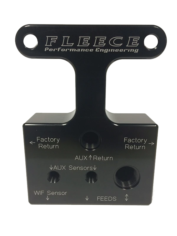 Fleece Performance 07.5-09 Dodge 6.7L Cummins 3. Generation Kraftstoffverteilungsblock