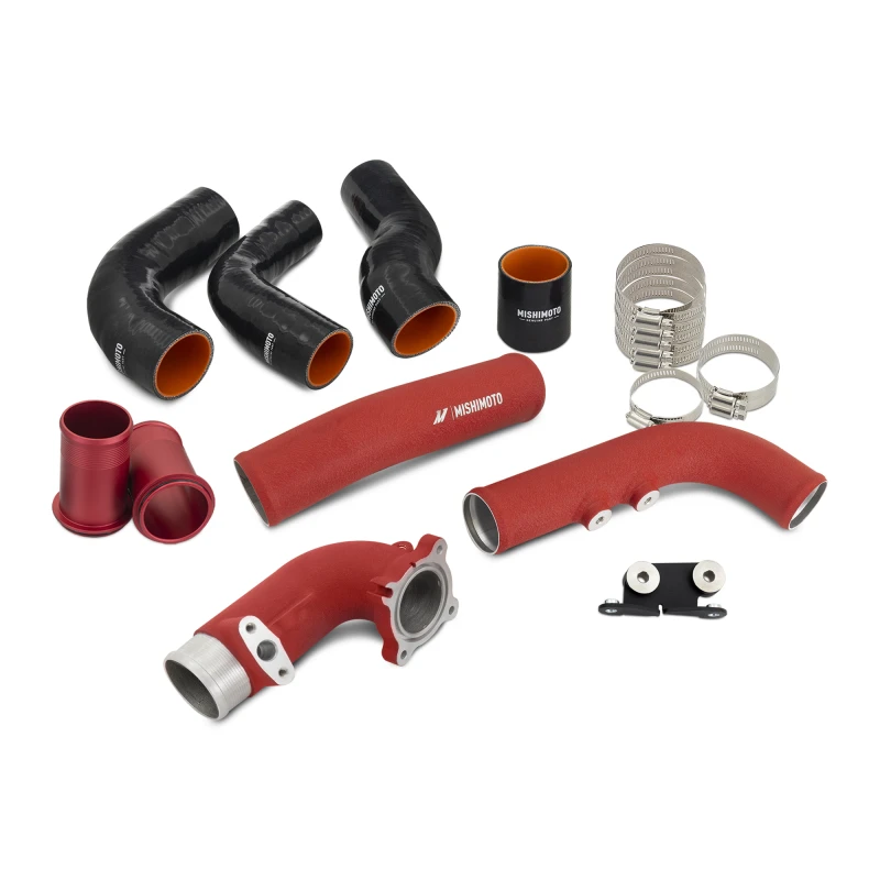 Mishimoto Intercooler Pipe Kit for 2023+ Toyota GR Corolla - Wrinkle Red