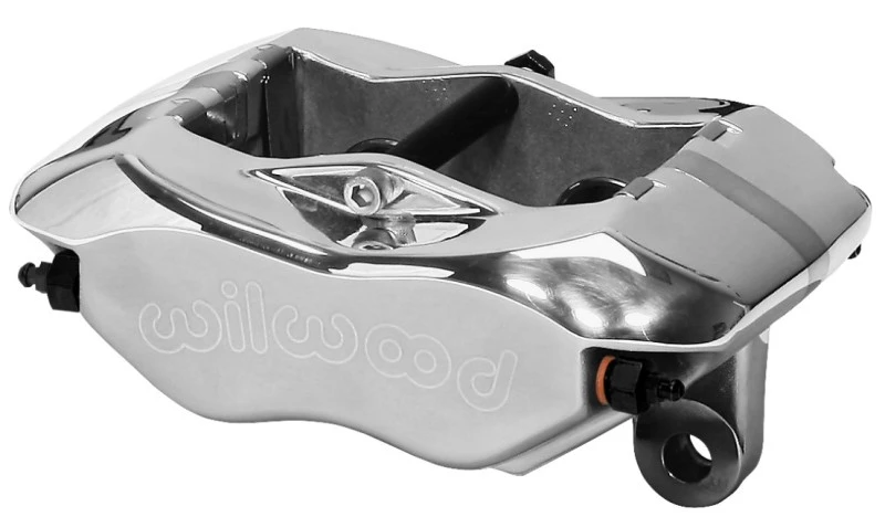 Wilwood Caliper-Forged Narrow Dynalite 3.50in Mount Polished 1.12in Pistons.38in Disc