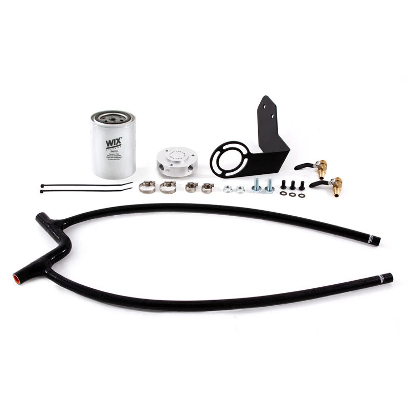 Mishimoto 12-18 Jeep Wrangler JK 3.6L Kühlmittel-Filtrations-Kit - Schwarz