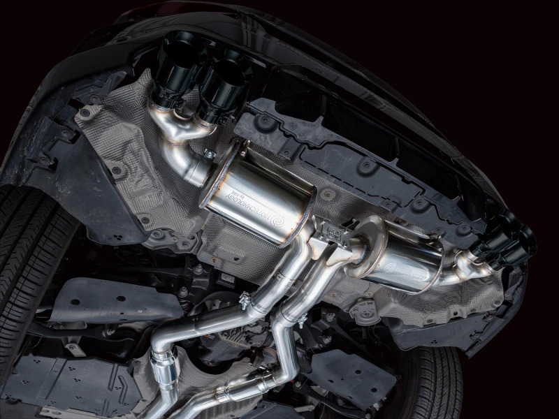 AWE Tuning 22-26 BMW M240i (G42) Touring Edition Exhaust - Diamond Black Tips