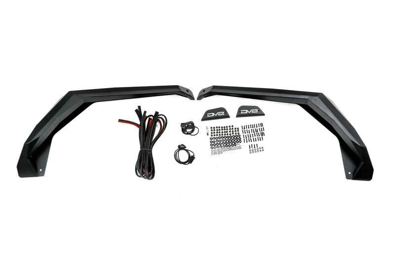 DV8 Offroad Armor Fender Flares für 2018–2025 Jeep Wrangler JL