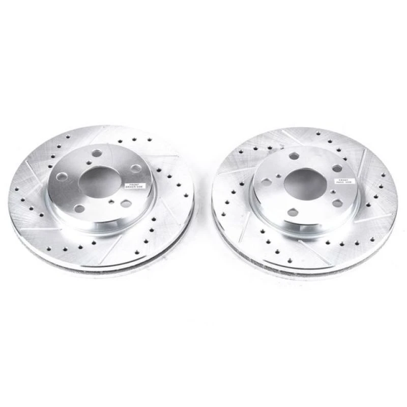 powerstop_JBR714XPR-67945da43b89a Power Stop 92-98 Lexus SC300 Front Evolution Drilled & Slotted Rotors - Pair