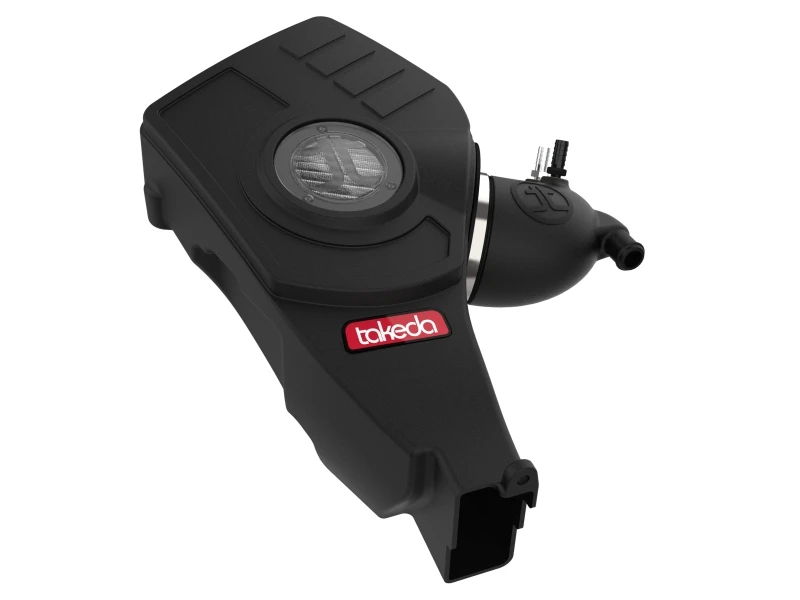 aFe 18-21 Kia Stinger L4 2.0L Takeda Momentum Kaltluft-Ansaugsystem mit Pro DRY S Filter