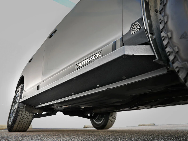 aFe POWER 15-19 Subaru Outback H4 2.5L / H6 3.6L Terra Guard Trail Steps - Black