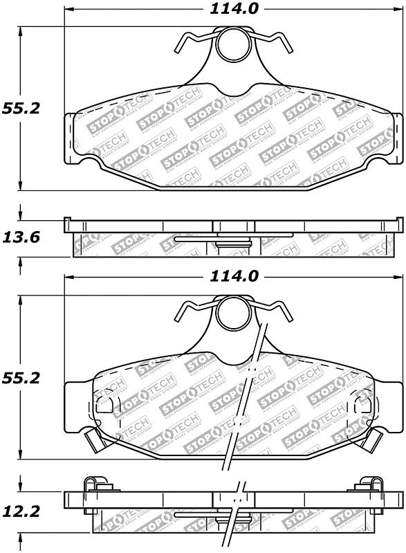 stoptech_305.04130-6794e03405d36 StopTech Street Select Brake Pads - Front