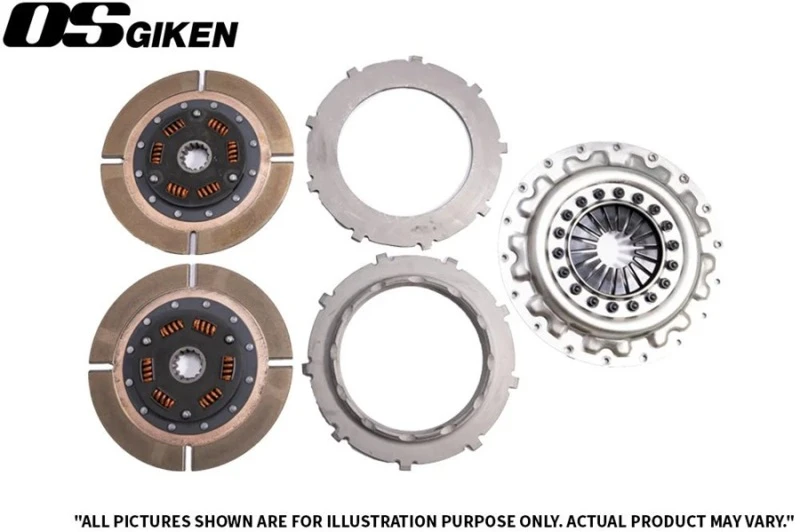 OS Giken Twin Plate Clutch Overhaul Kit B für Nissan Z33 350Z