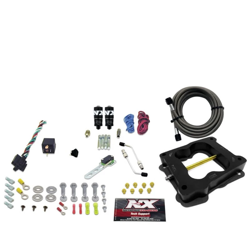 Nitrous Express Q-Jet/Holley Spread Bore Hitman Plus Nitrous-Kit (50-200PS) ohne Flasche