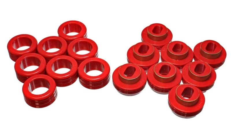 energy-suspension_3.4121R-67932bbd8a636 Energy Suspension Crew Cab 2&4Wd Karosseriebefestigungen - Rot