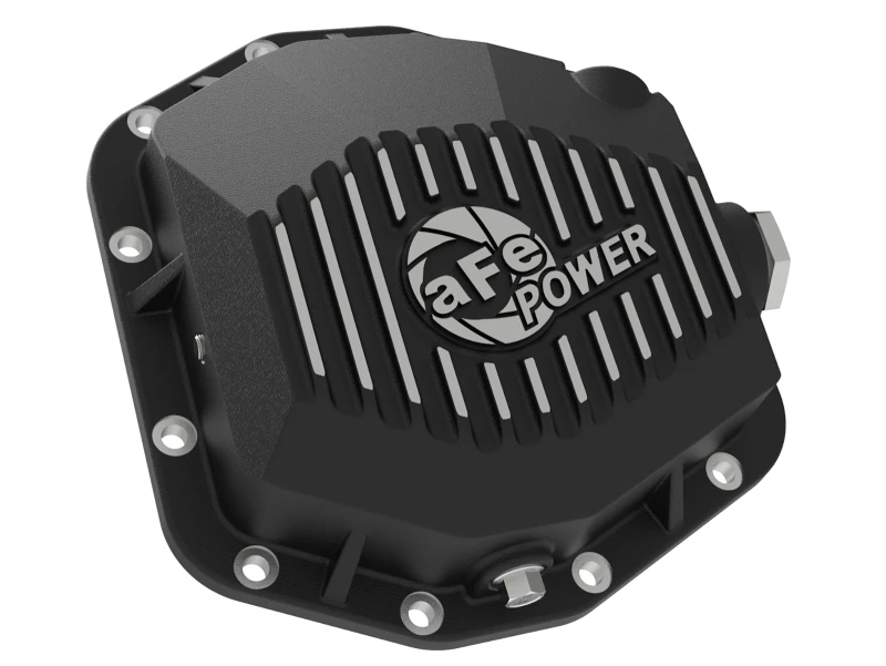 aFe Pro Series Hinterachs-Differential-Abdeckung Schwarz 2018+ Jeep Wrangler (JL) V6 3.6L (Dana M220)