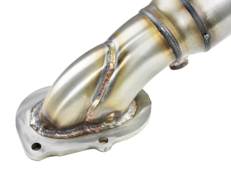 aFe POWER 14-18 Chevrolet Corvette C7 & Z06 Twisted Steel 3 Zoll 304 Edelstahl Mittelrohr mit Kat