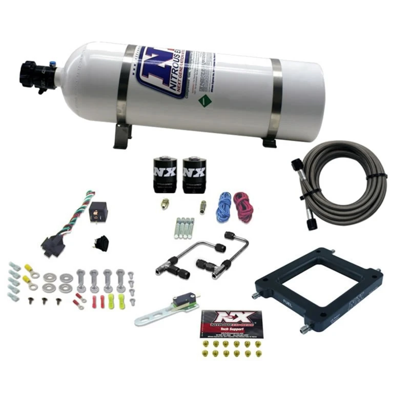 Nitrous Express Dominator Gemini Stage 6 Nitrous-Kit (50-300PS) mit 15lb-Flasche