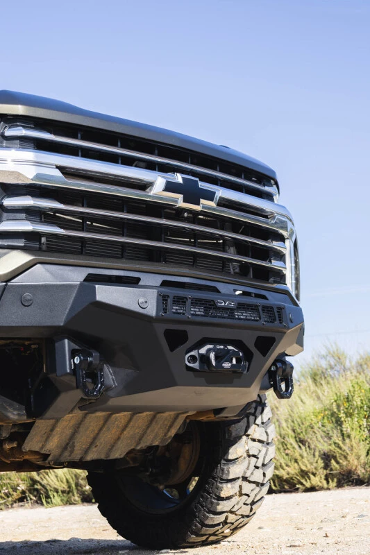 DV8 Offroad 20-23 Chevrolet Silverado 2500/3500 Spec Series Front Bumper w/ Winch