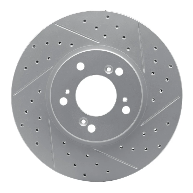 DFC 99-04 Acura Rl Front Right Drilled & Slotted Geoperformance Rotor