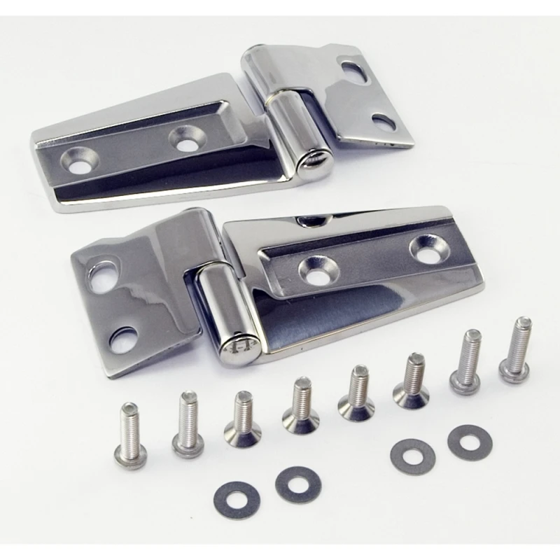 Rugged Ridge 07-18 Jeep Wrangler JK Edelstahl Hauben-Scharnier-Kit