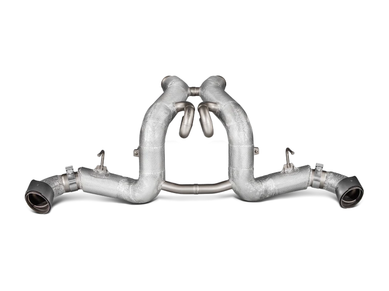 Akrapovic 16-17 McLaren 540C 570S Slip-On Line (Titanium) w/ Carbon Tips