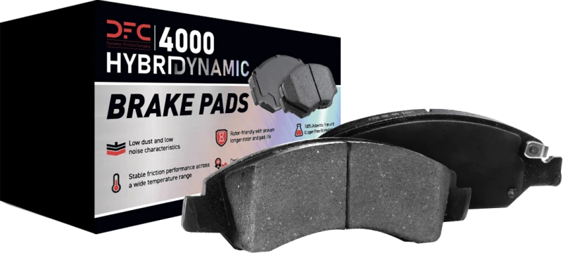 DFC 21-23 Porsche 911 Front 4000 HybriDynamic Brake Pads and Hardware Kit