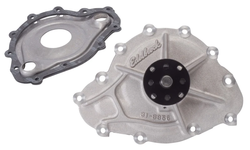 Edelbrock-Wasserpumpe Hochleistung Pontiac 1969-79 389-455 CI V8-Motoren Standardlänge