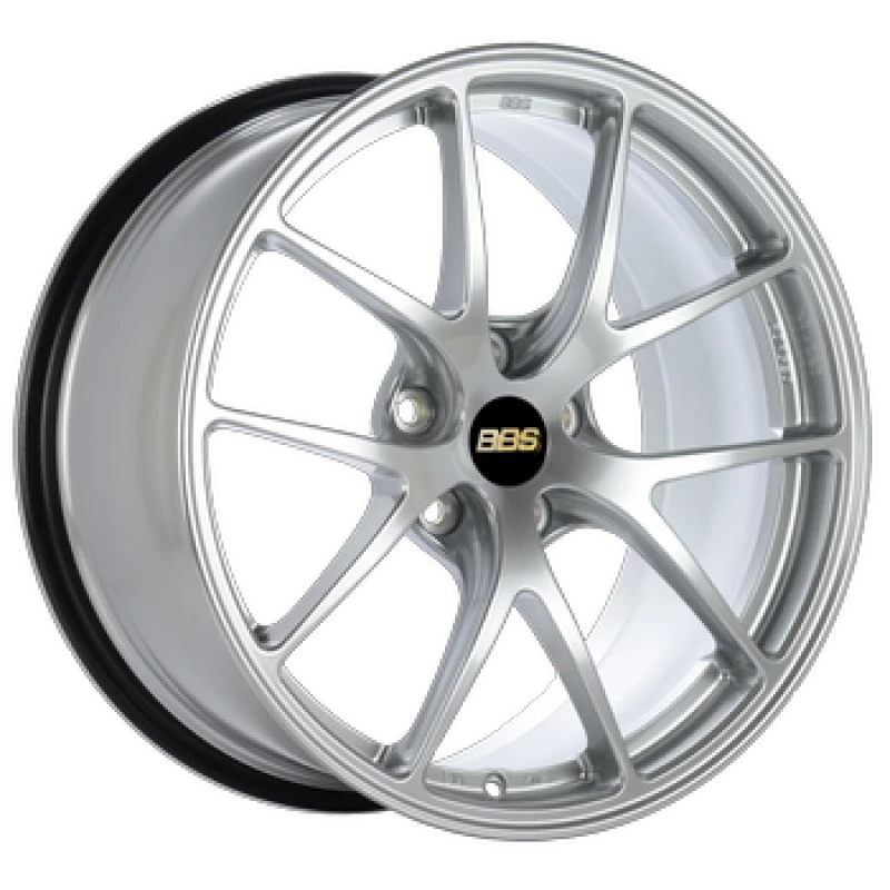 BBS RI-A 19x9 5x130 ET50 CB71.6 Diamond Silver Wheel -82mm PFS/Clip Required