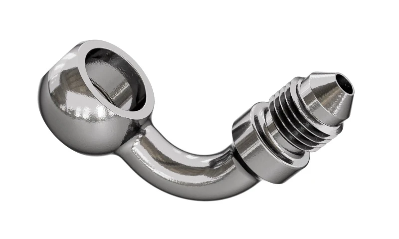 Goodridge 90 Deg Banjo Adaptor for 7/16 Bolt