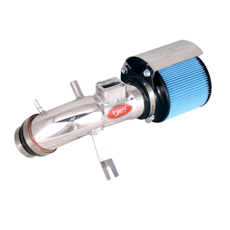 Injen 12 Ford Focus 2.0L 4-Zylinder Polierter Luftansauger mit MR-Technologie, Web-Nano-Faser-Trockenfilter und Hitzeschild