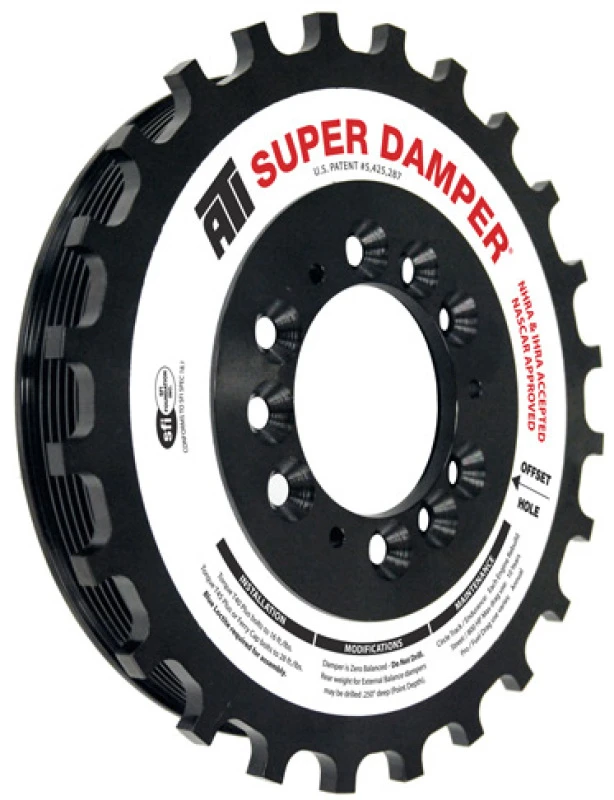 ATI Super Damper Kurbelwellen-Dämpfer Stahl 7.530 Zoll mit AEM Trigger